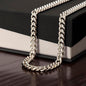 To My Amazing Son Necklace From Mom and Dad Cuban Link Chain - The Luxe Wrist