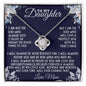 To My Daughter Necklace from Mom - The Luxe Wrist