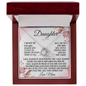 To My Daughter Necklace from Mom - The Luxe Wrist