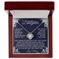 To My Daughter Necklace from Mom - The Luxe Wrist