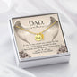 Dad memorial necklace, Angel wing necklace. ShineOn Fulfillment